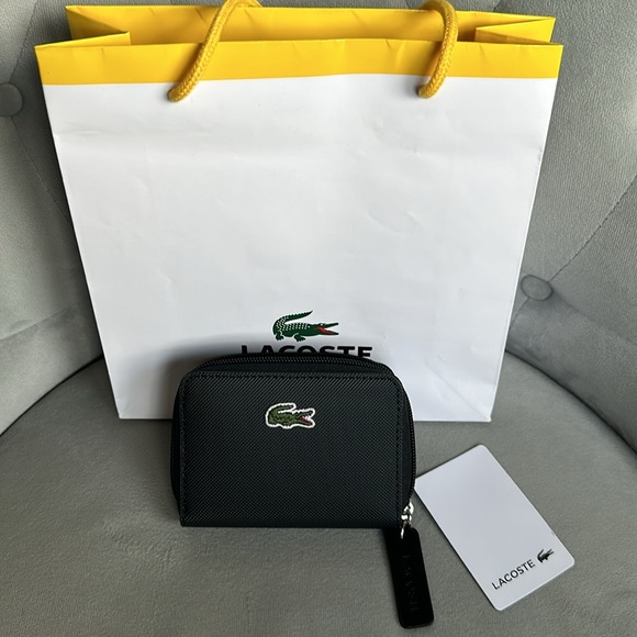 NWT LACOSTE SMALL WALLET - Picture 3 of 12